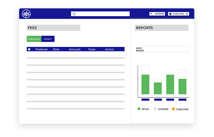 reporting in practice management software legal software
